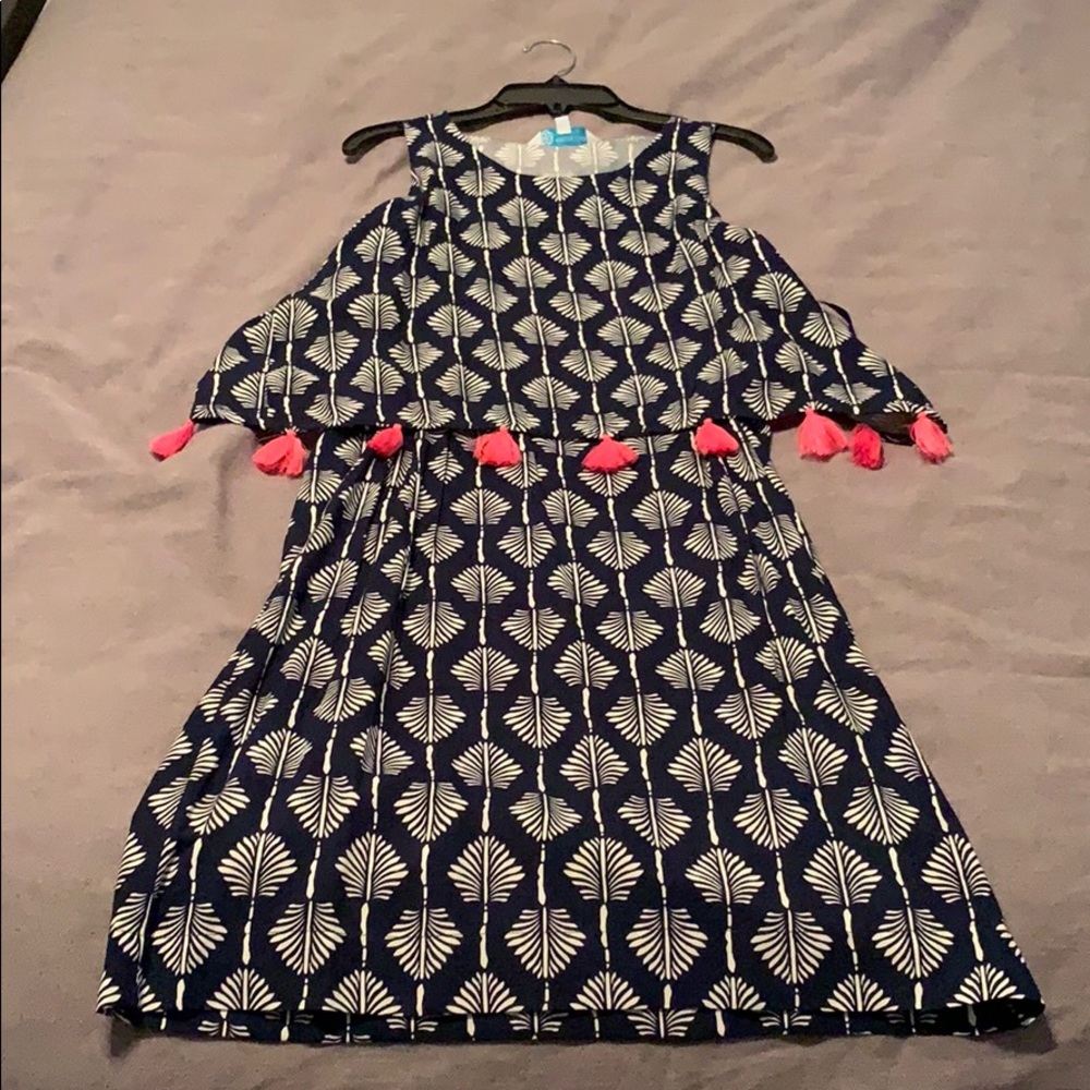 Escapada Living Tassel Dress NWOT